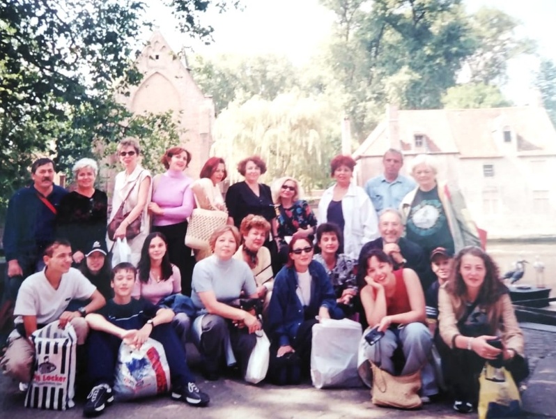 Grup Jeka, elevi și studenți, Belgia - Bruges, 2002
